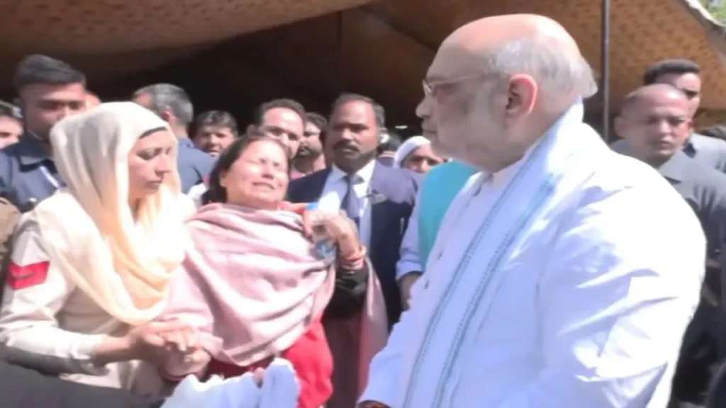 Pehalgam Attack : Is the Home Minister Responsible for Security Lapses in Jammu & Kashmir? 1 Pahalgam Attack amit shah in pahalgam