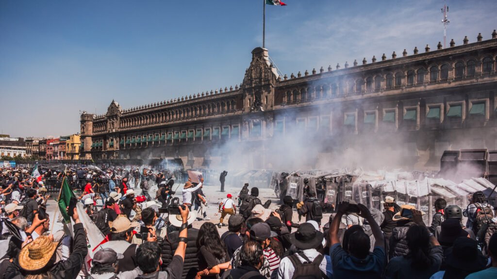 mexico city anti-crime protests