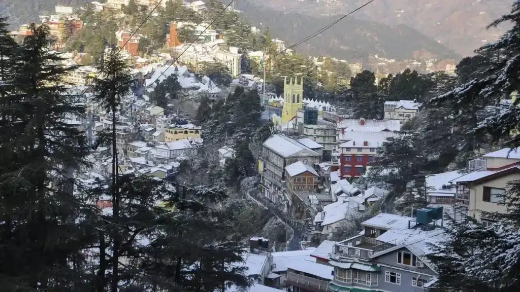North India Snowfall: Shimla Turns White, Farmers Cheer 'White Manure' for Apples 5 Shimla Snowfall 23 Jan 2026