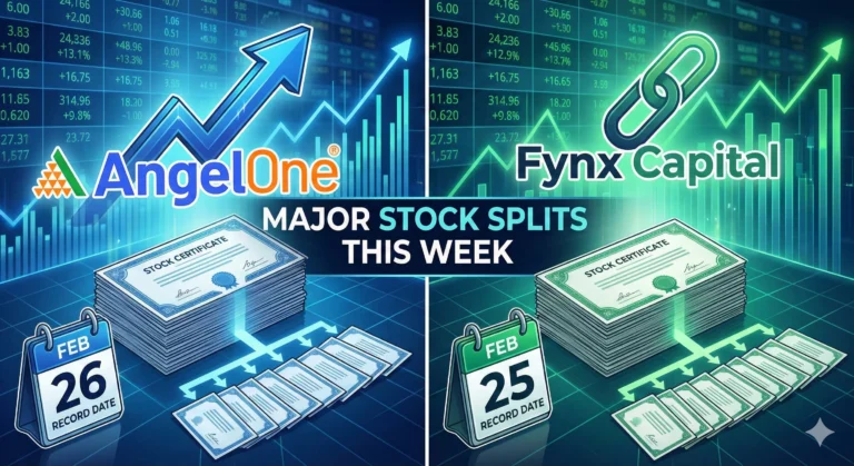 Angel One & Fynx Capital Stock Splits: Check Record Dates