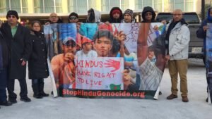 Hindus Protest in Washington Over Bangladesh Rights Abuse Hindus Protest in Washington Over Bangladesh Rights Abuse