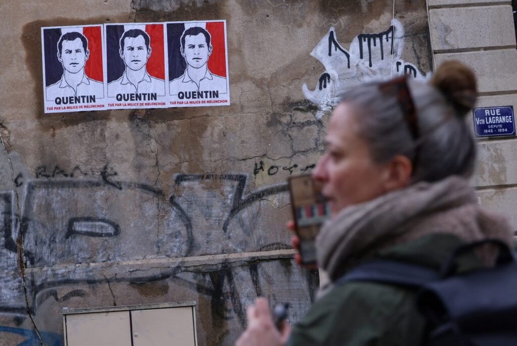 Macron Urges Calm Ahead of Slain Far-Right Activist's March