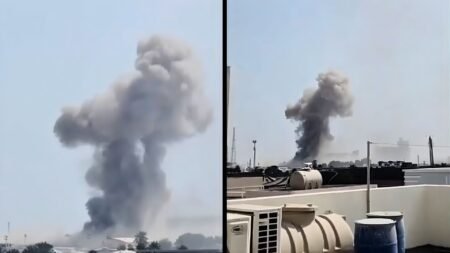 Explosions Reported in Abu Dhabi as Qatar Says It Intercepted Iranian Missile Amid Regional Tensions Smoke visible at a reported blast site in Abu Dhabi following explosions linked to escalating Israel-Iran tensions in the Gulf region