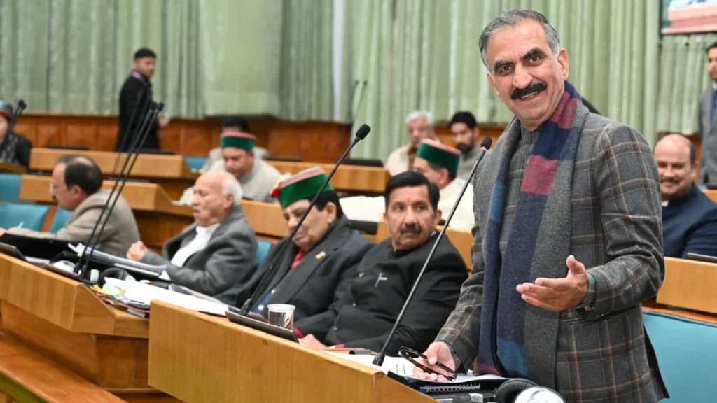 Rural health centre in Himachal with doctor treating patients