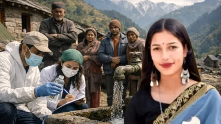 Health officials inspecting water sources in Himachal village amid jaundice outbreak