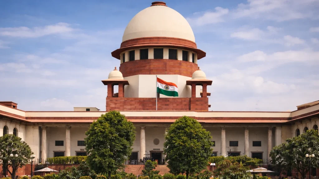 Supreme Court of India building in New Delhi