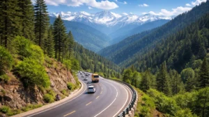 National highway passing through mountains in Himachal Pradesh after Centre allows state PWD to manage some NH stretches