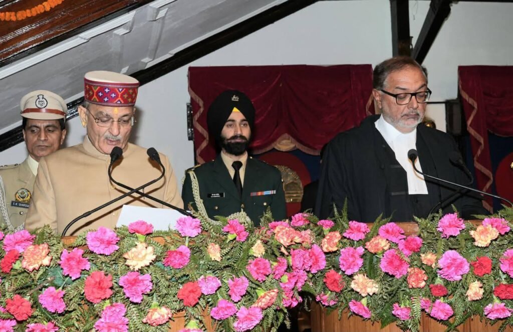 Kavinder Gupta Sworn in as 30th Governor of Himachal Pradesh in Shimla