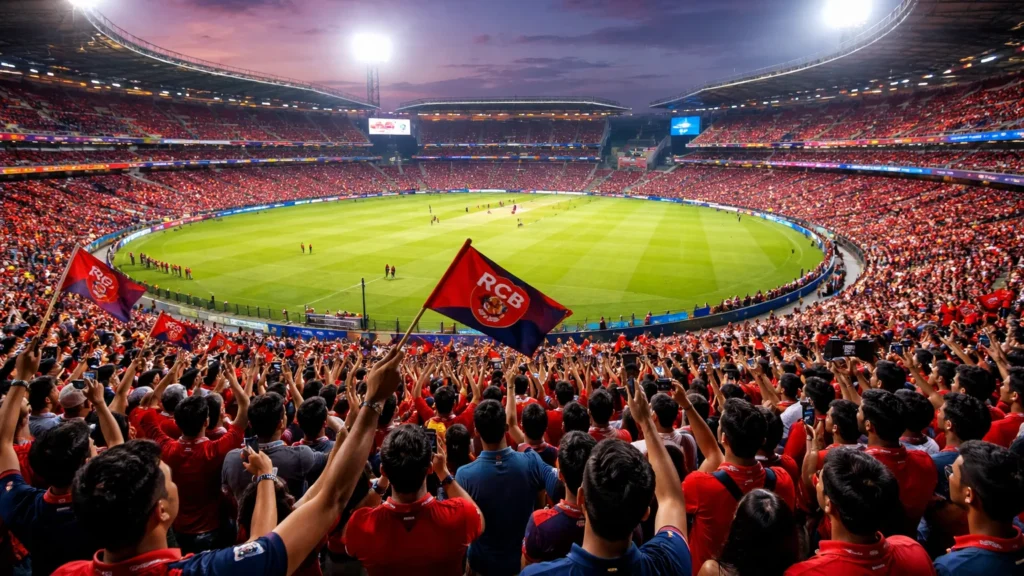 RCB fans gear up for IPL 2026 as ticket sales go live for the first home match at Chinnaswamy Stadium, with strong demand expected.
